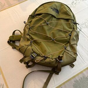 NWOT North Face Olive Backpack